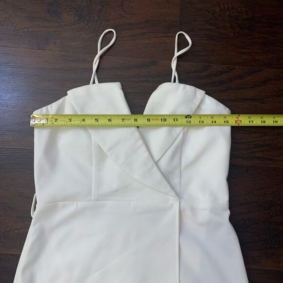 Superdown Kacey blazer white mini dress size L NWT - Picture 12 of 13